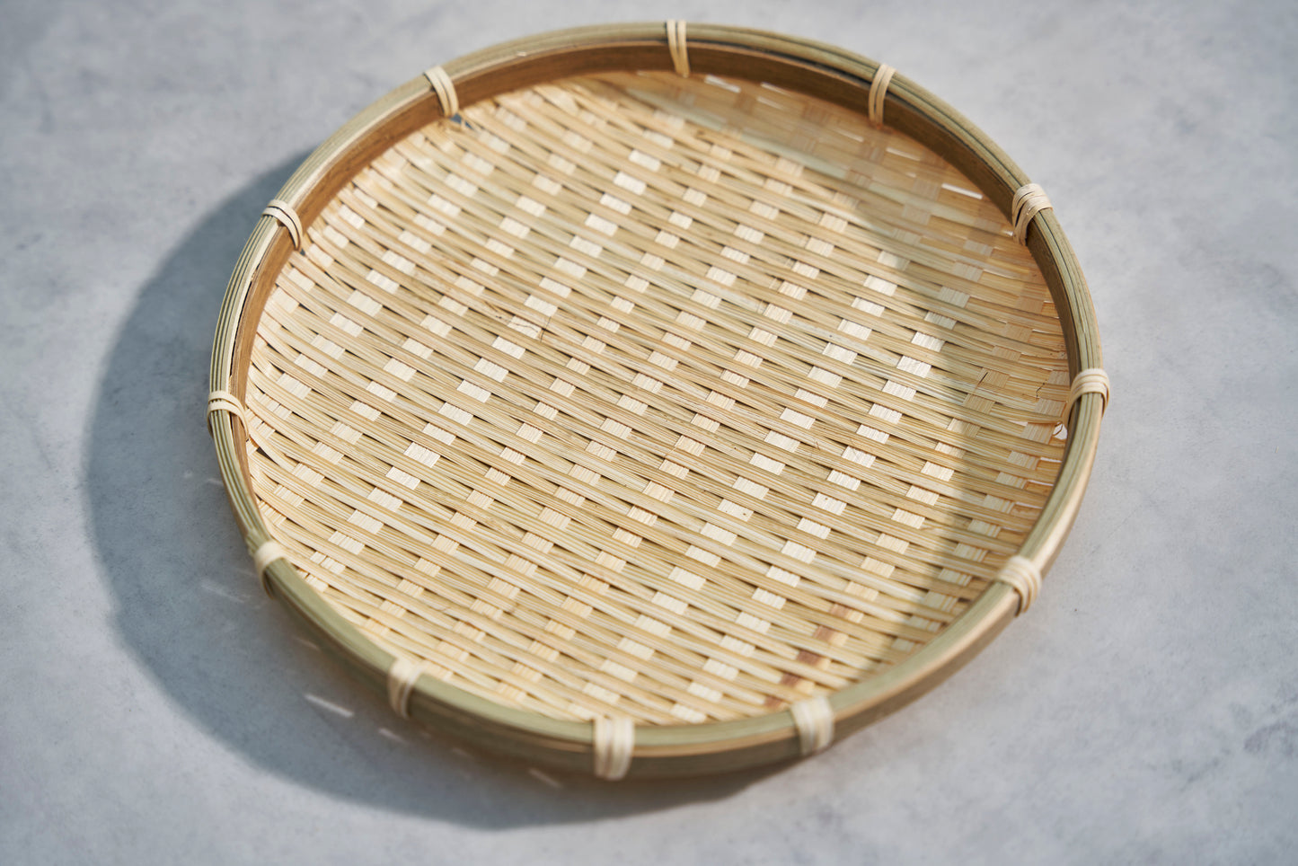Colander with Bamboo mat For Soba, Udon and any foods