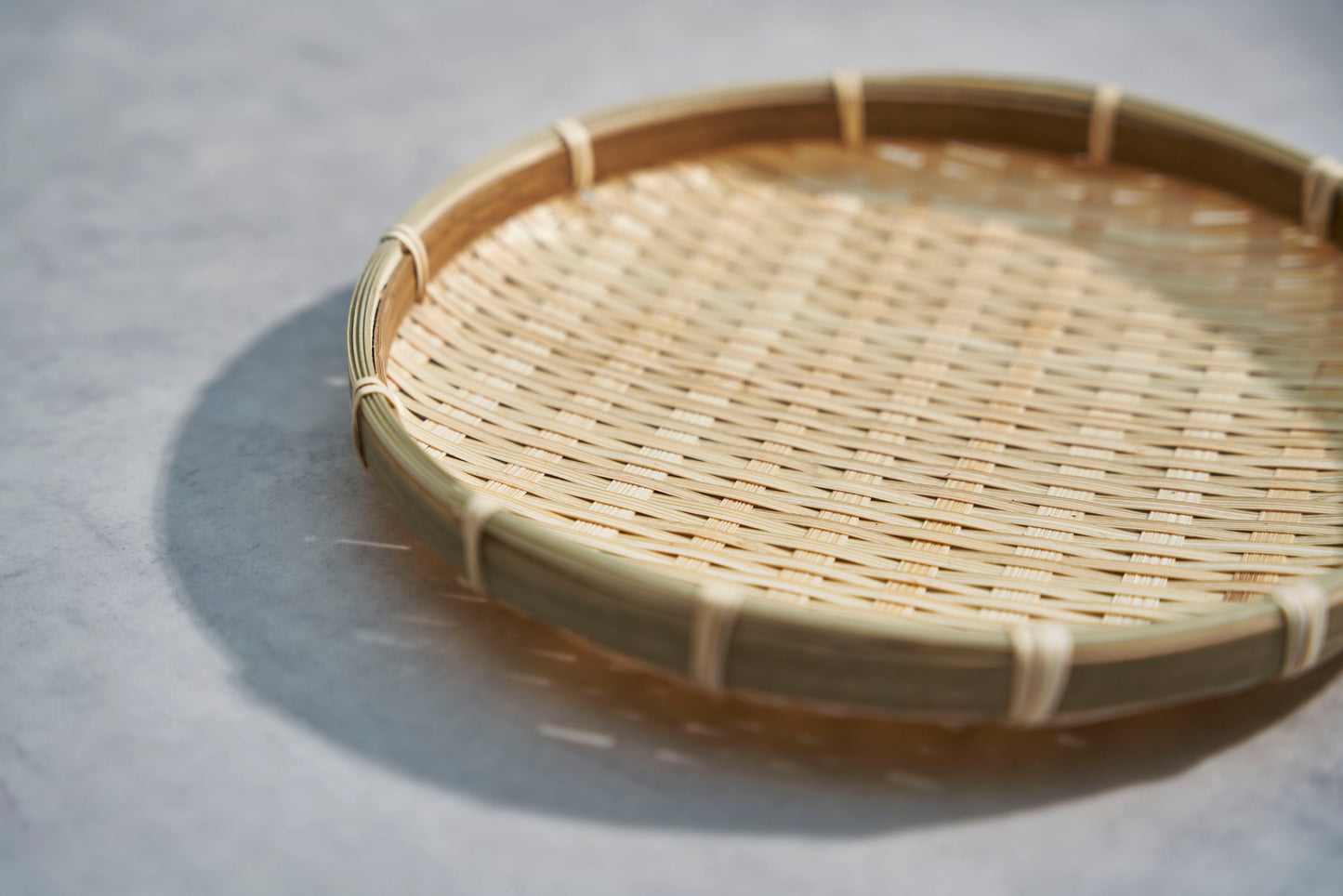 Colander with Bamboo mat For Soba, Udon and any foods