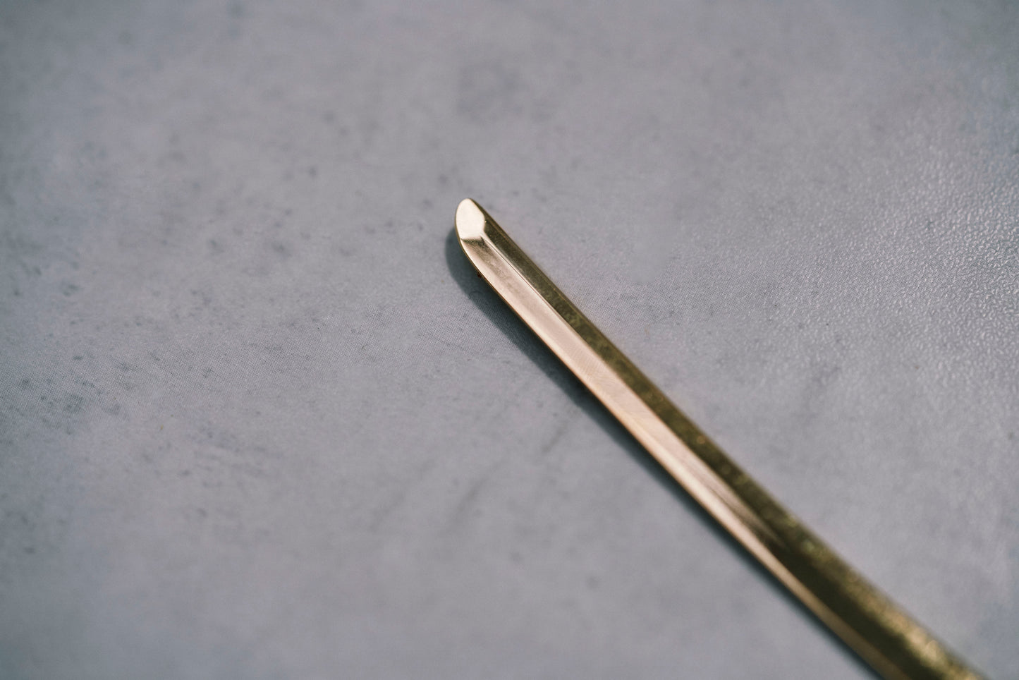 Gold Dessert Knife – Inspired by the Japanese Sword -