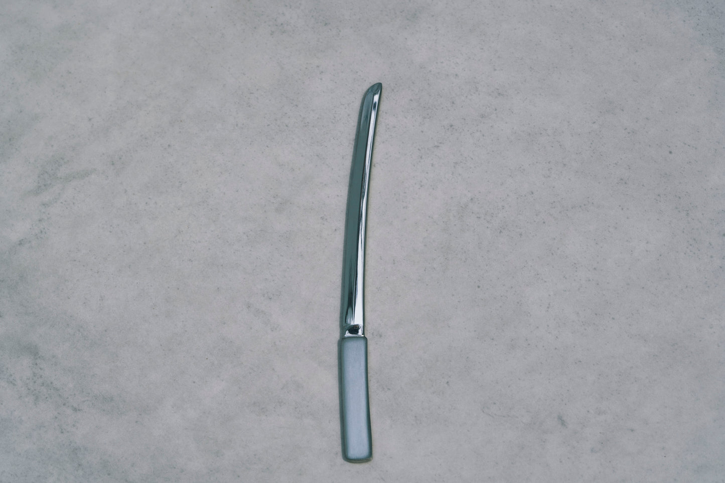 Silver Dessert Knife – Inspired by the Japanese Sword -