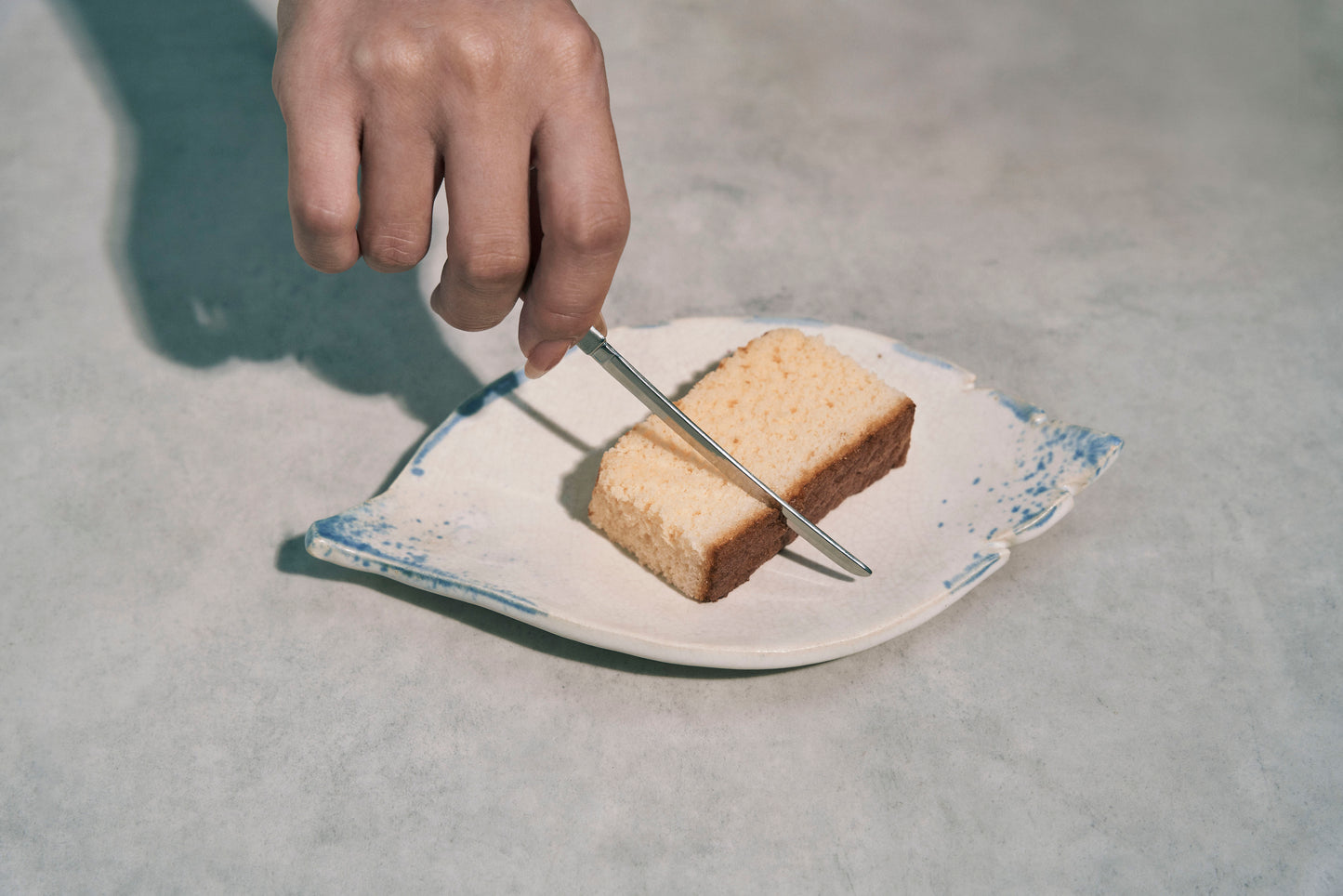 Silver Dessert Knife – Inspired by the Japanese Sword -