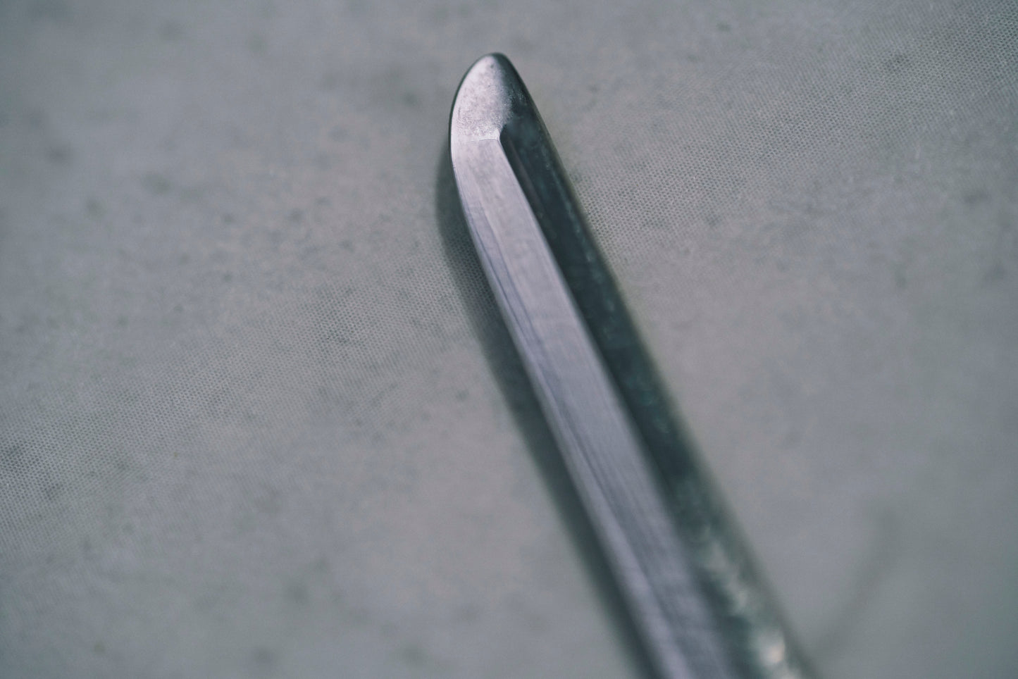 Silver Dessert Knife – Inspired by the Japanese Sword -