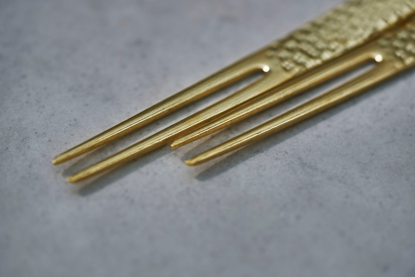 Gold Dessert Picks – Set of 2 - ( Kashiyoji )