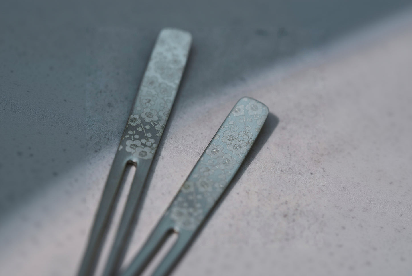 Gold Dessert Picks – Set of 2 - ( Kashiyoji )