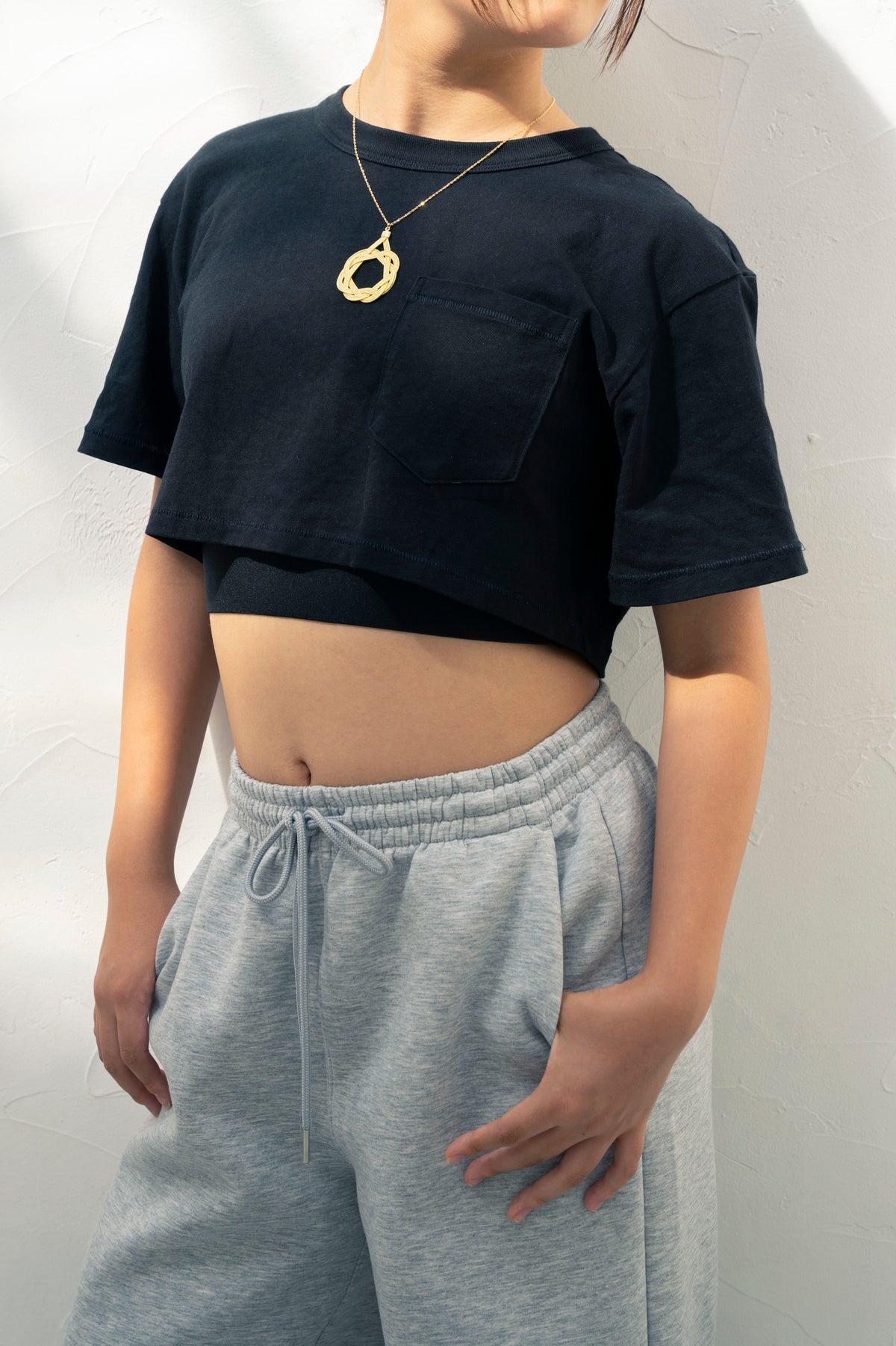 Mizuhiki Necklace – Aioi Knot / Gold