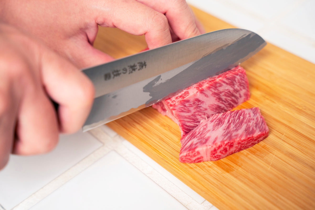 Santoku & Petty Knife Set with Mini Sharpener – Tsubame-Sanjo, Japan