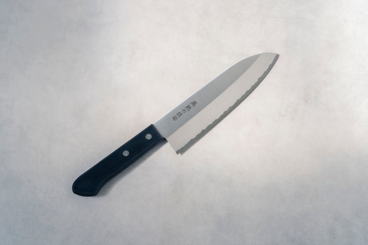 Santoku & Petty Knife Set with Mini Sharpener – Tsubame-Sanjo, Japan
