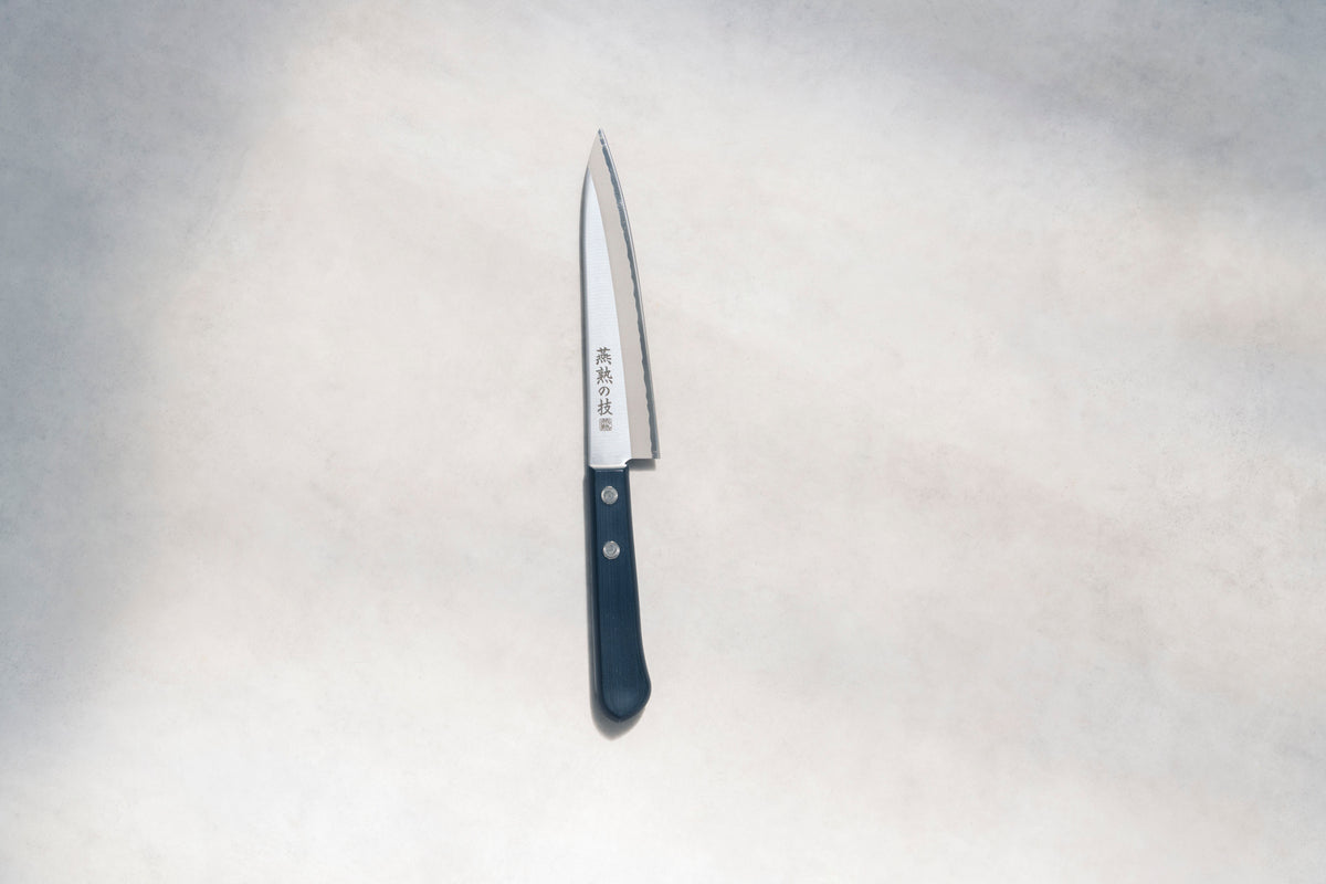 Santoku & Petty Knife Set with Mini Sharpener – Tsubame-Sanjo, Japan