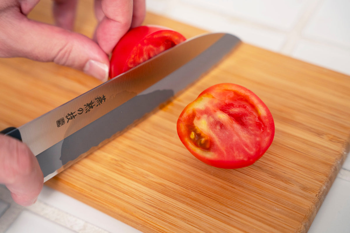 Santoku & Petty Knife Set with Mini Sharpener – Tsubame-Sanjo, Japan