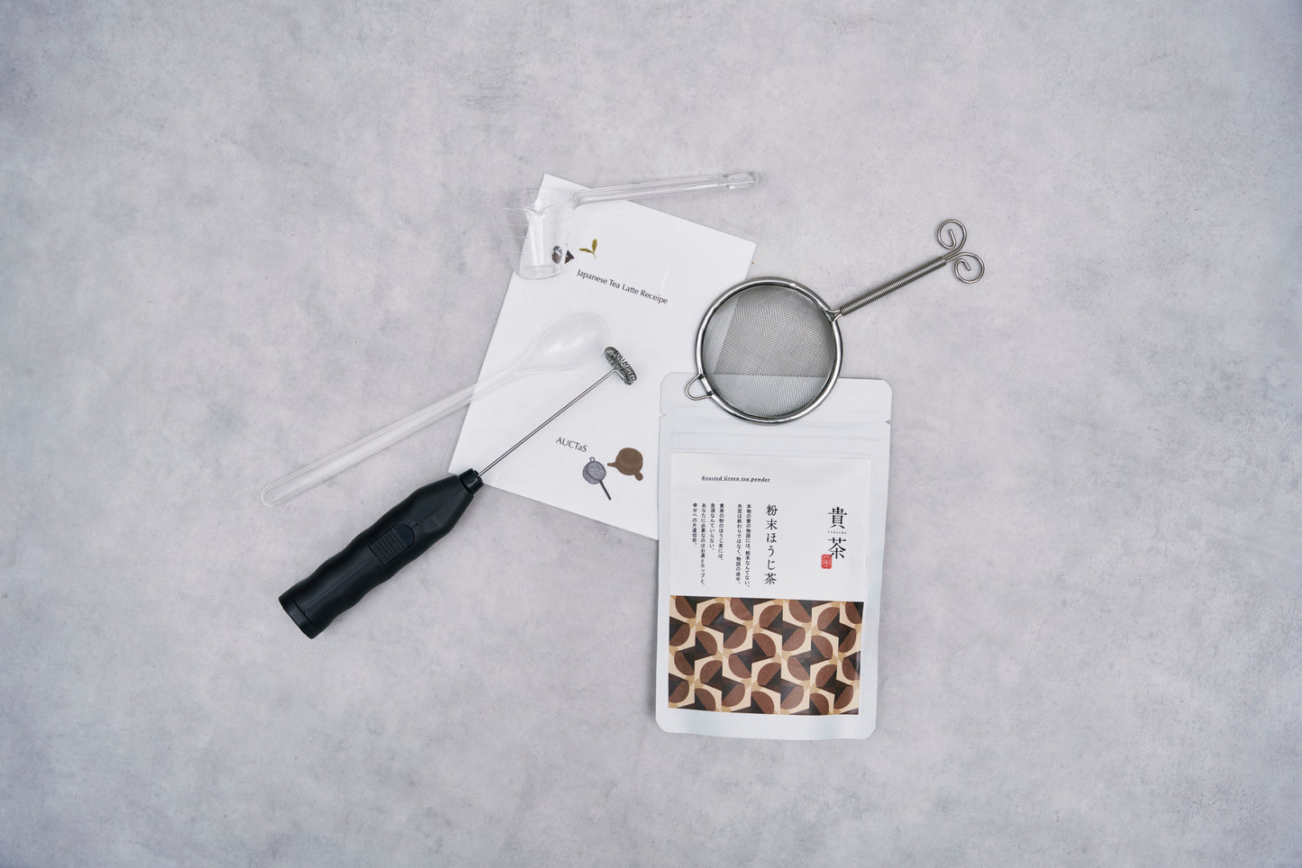 AUCTaS Hojicha Latte Cooking Kit