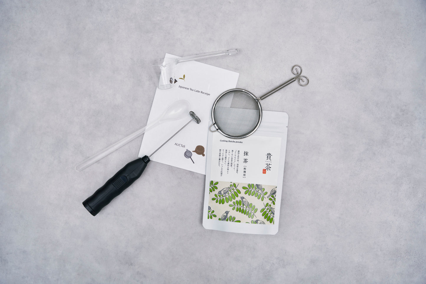 AUCTaS Matcha Latte Cooking Kit