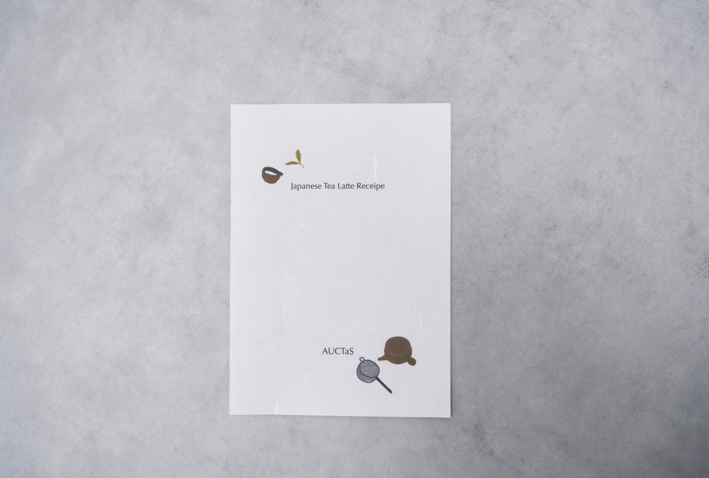 AUCTaS Matcha Latte Cooking Kit