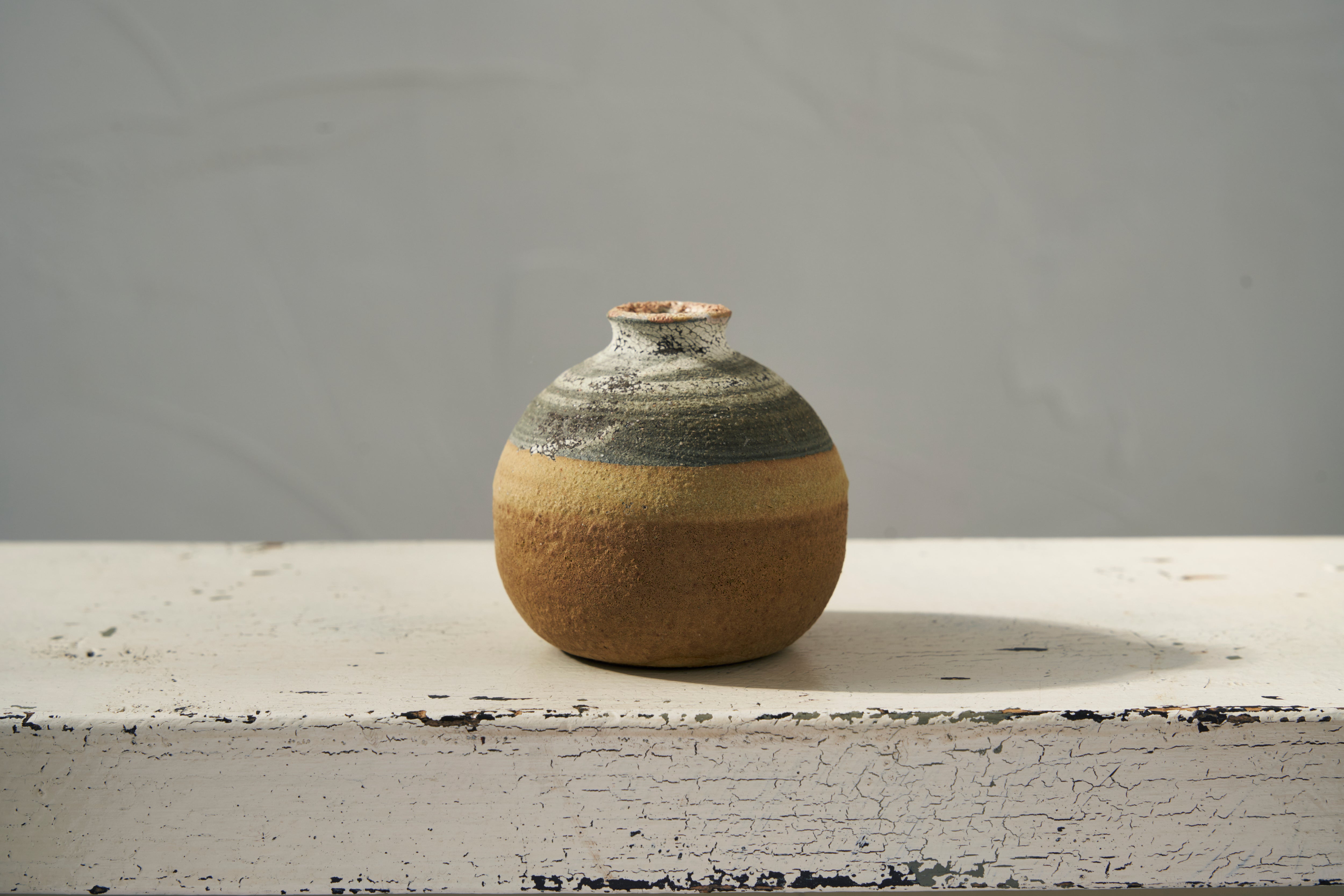 Contemporary Wabi-Sabi vase | Artisanal Handmade Pottery - AUCTaS