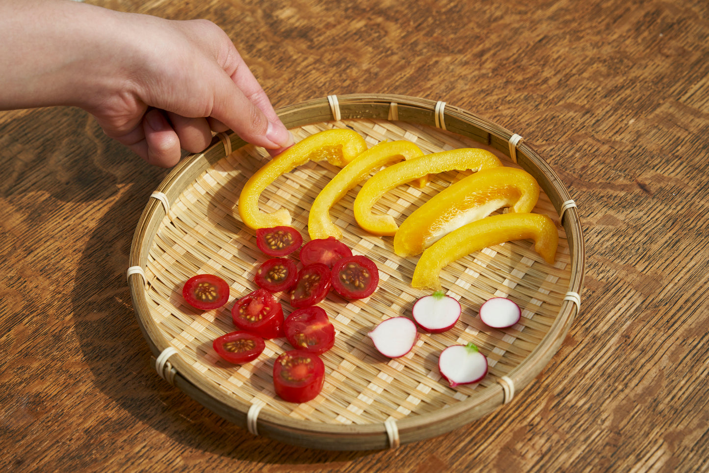 Colander with Bamboo mat  For Soba, Udon and any foods
