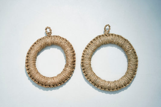 S Size – Handwoven Rush Grass Trivet / Pot Stand / hot pad / Nabeshiki