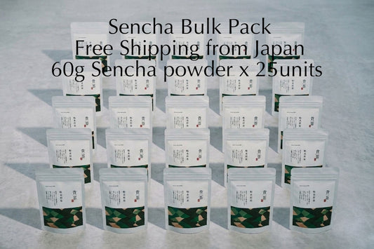 Sencha Powder Bulk Pack – Free Shipping | 25 units
